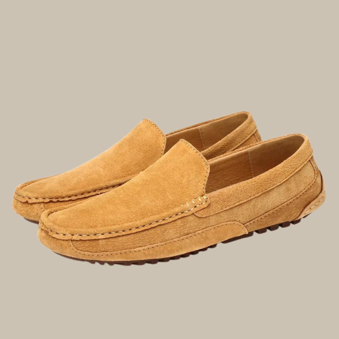 Josh - Stilvolle, bequeme Wildleder-Loafers für Herren