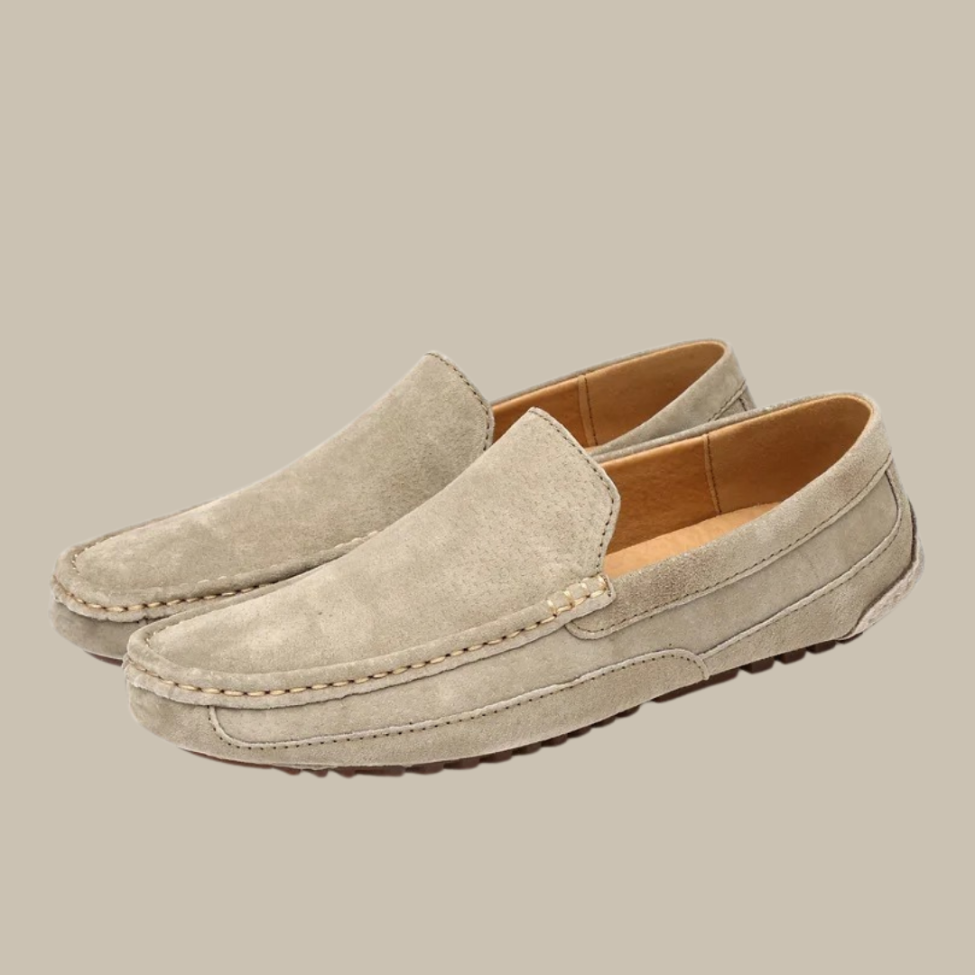 Josh - Stilvolle, bequeme Wildleder-Loafers für Herren