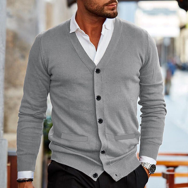 Roman - Lässige Strickjacke für Männer