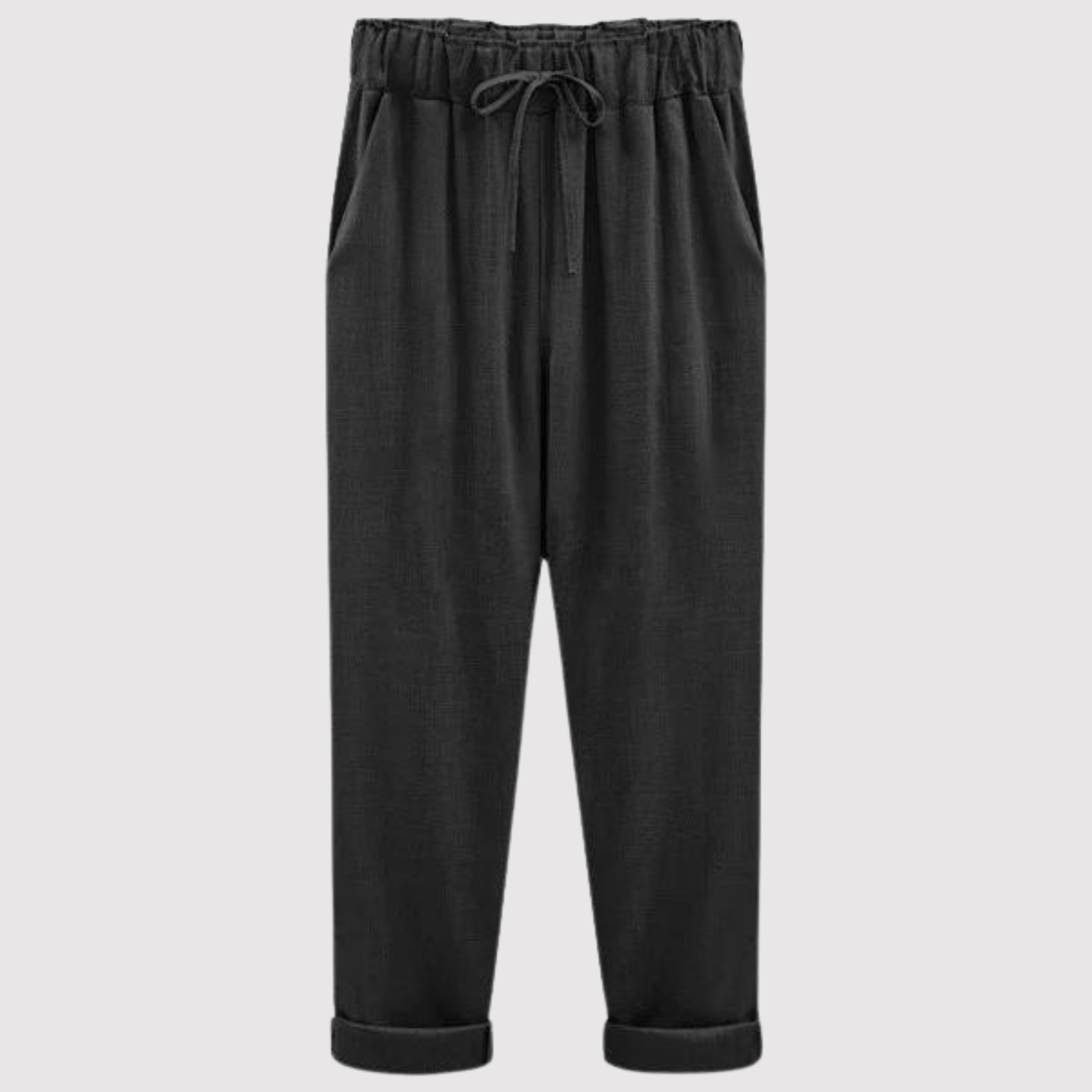 Agnes - Hose aus Baumwolle und Leinen