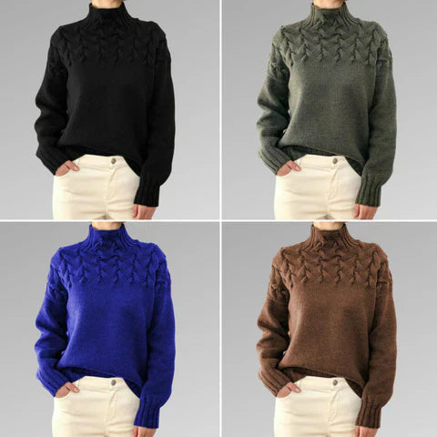 Sonia - Eleganter und warmer Rollkragenpullover