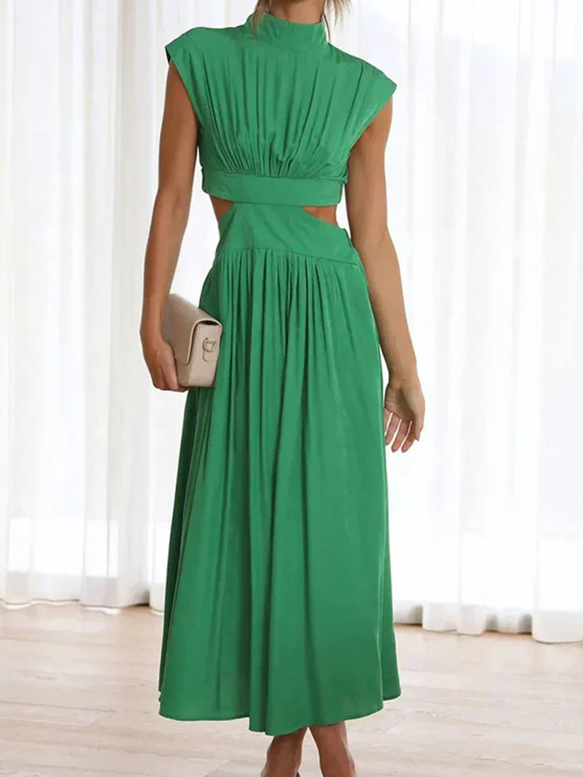 Emmeline - Plissiertes Maxikleid für Frauen