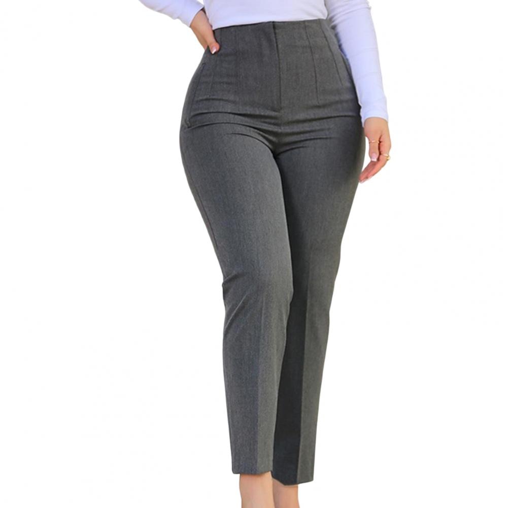 Garace - Figurbetonte Hochbundhose mit Falten