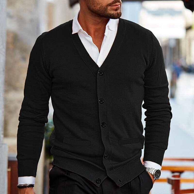 Roman - Lässige Strickjacke für Männer