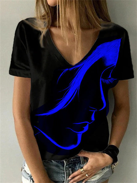 Brielle - Schmeichelhaftes T-Shirt mit Stretch-Stoff