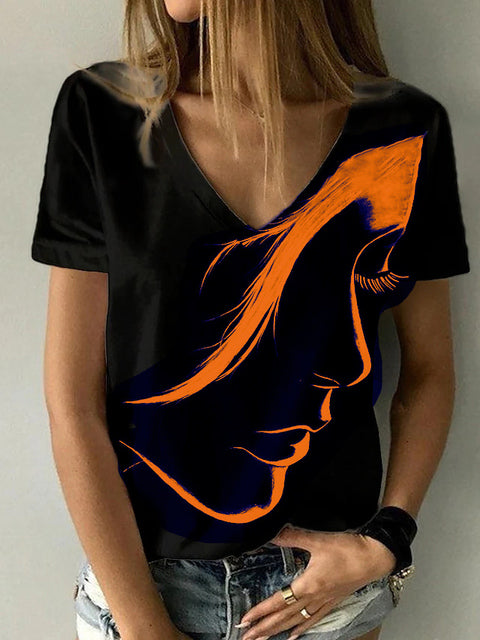 Brielle - Schmeichelhaftes T-Shirt mit Stretch-Stoff