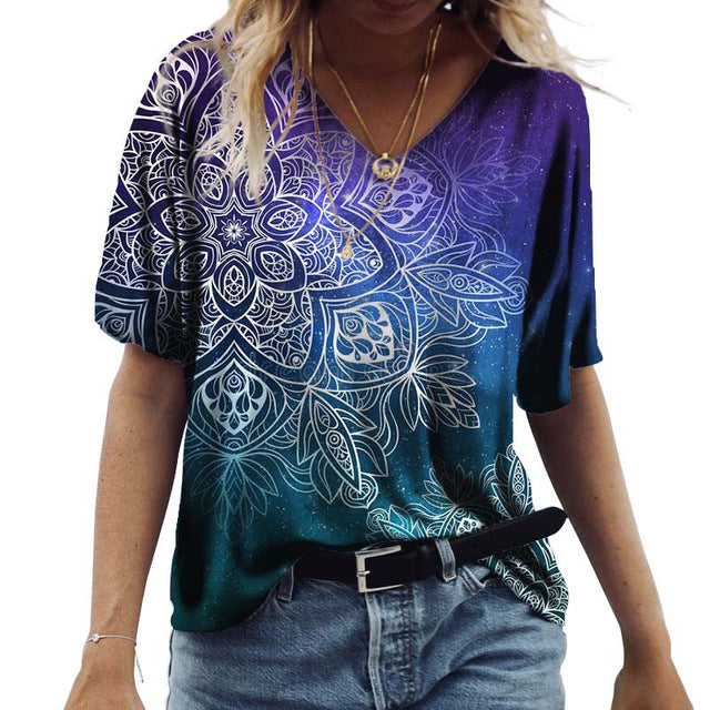 Brielle - Schmeichelhaftes T-Shirt mit Stretch-Stoff