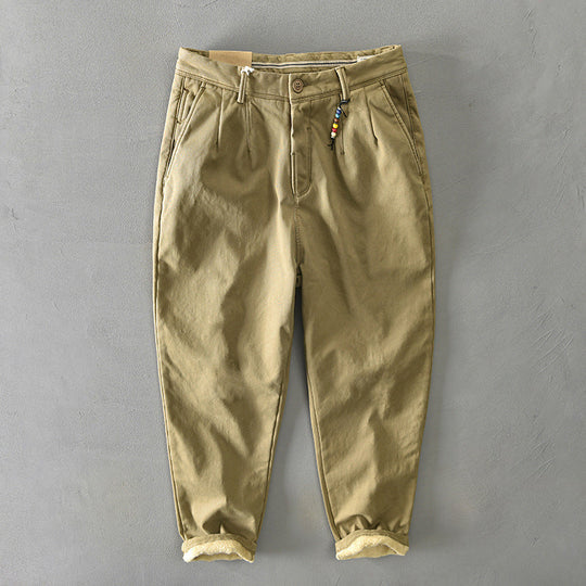 ALARIC - BAUMWOLLHOSE MIT WARMEM FUTTER