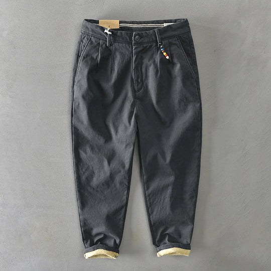 ALARIC - BAUMWOLLHOSE MIT WARMEM FUTTER