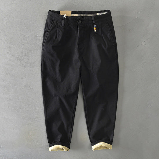 ALARIC - BAUMWOLLHOSE MIT WARMEM FUTTER