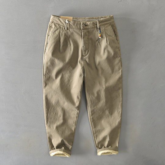 ALARIC - BAUMWOLLHOSE MIT WARMEM FUTTER