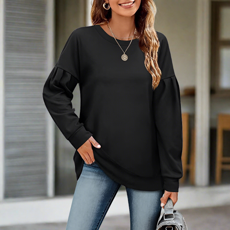 Sienna | Langärmliges Oberteil mit Bequemer Passform und Zeitlosem Design für Damen