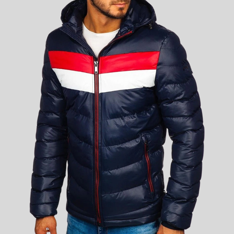Luca | Steppjacke mit Modischem Design und Wetterfester Außenschale für Herren