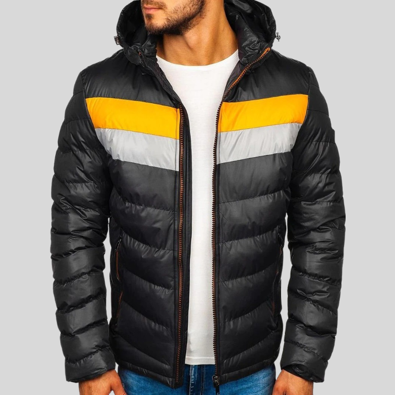Luca | Steppjacke mit Modischem Design und Wetterfester Außenschale für Herren