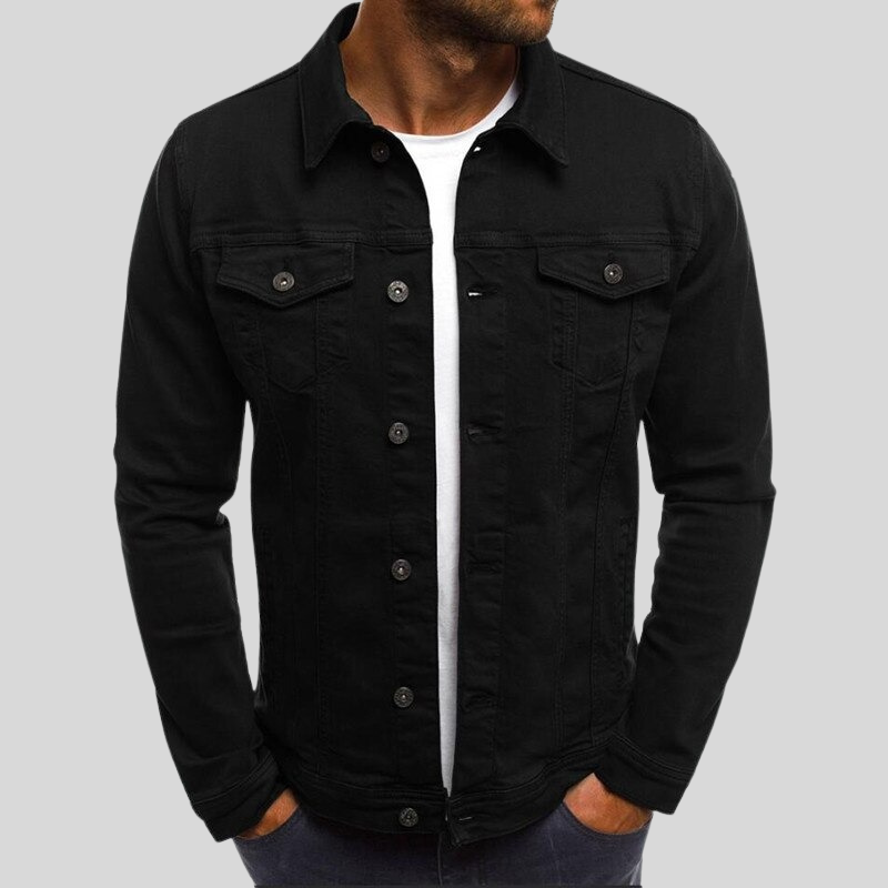 Rodney - Elegante Jeansjacke mit Brusttaschen