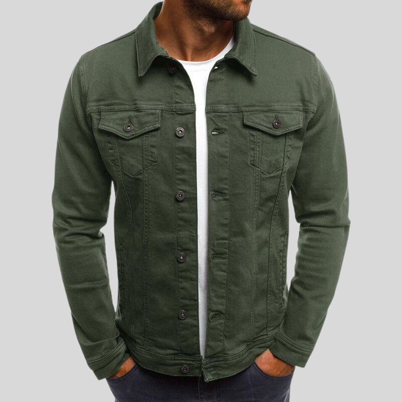 Rodney - Elegante Jeansjacke mit Brusttaschen