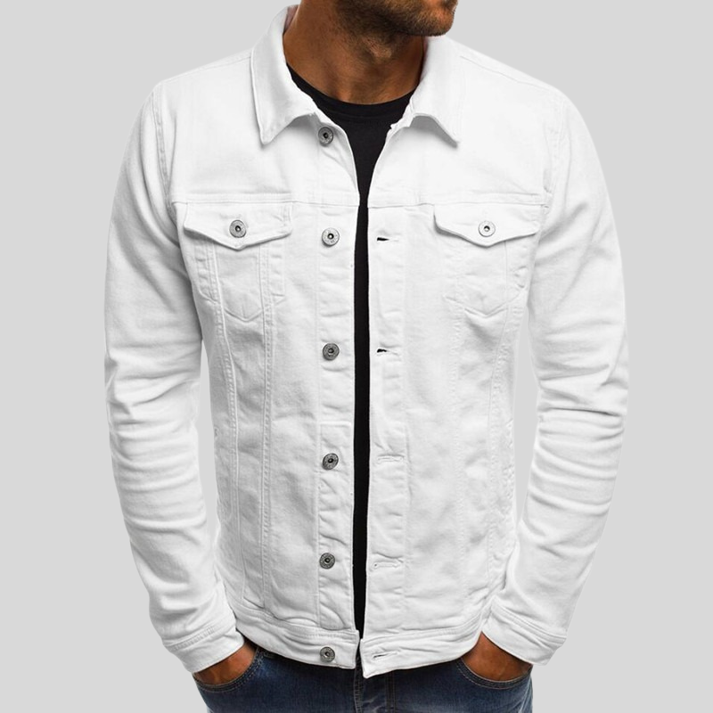 Rodney - Elegante Jeansjacke mit Brusttaschen