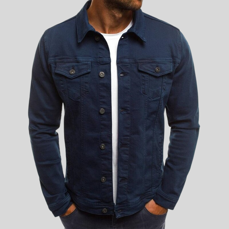 Rodney - Elegante Jeansjacke mit Brusttaschen
