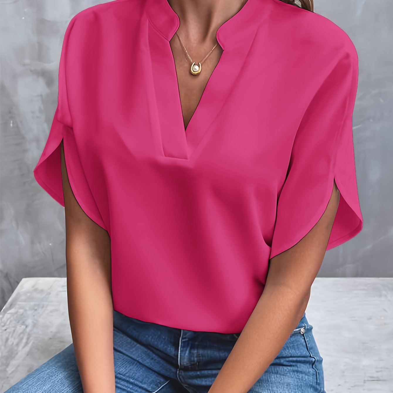 Hailey - Elegante Leichte Bluse für Damen