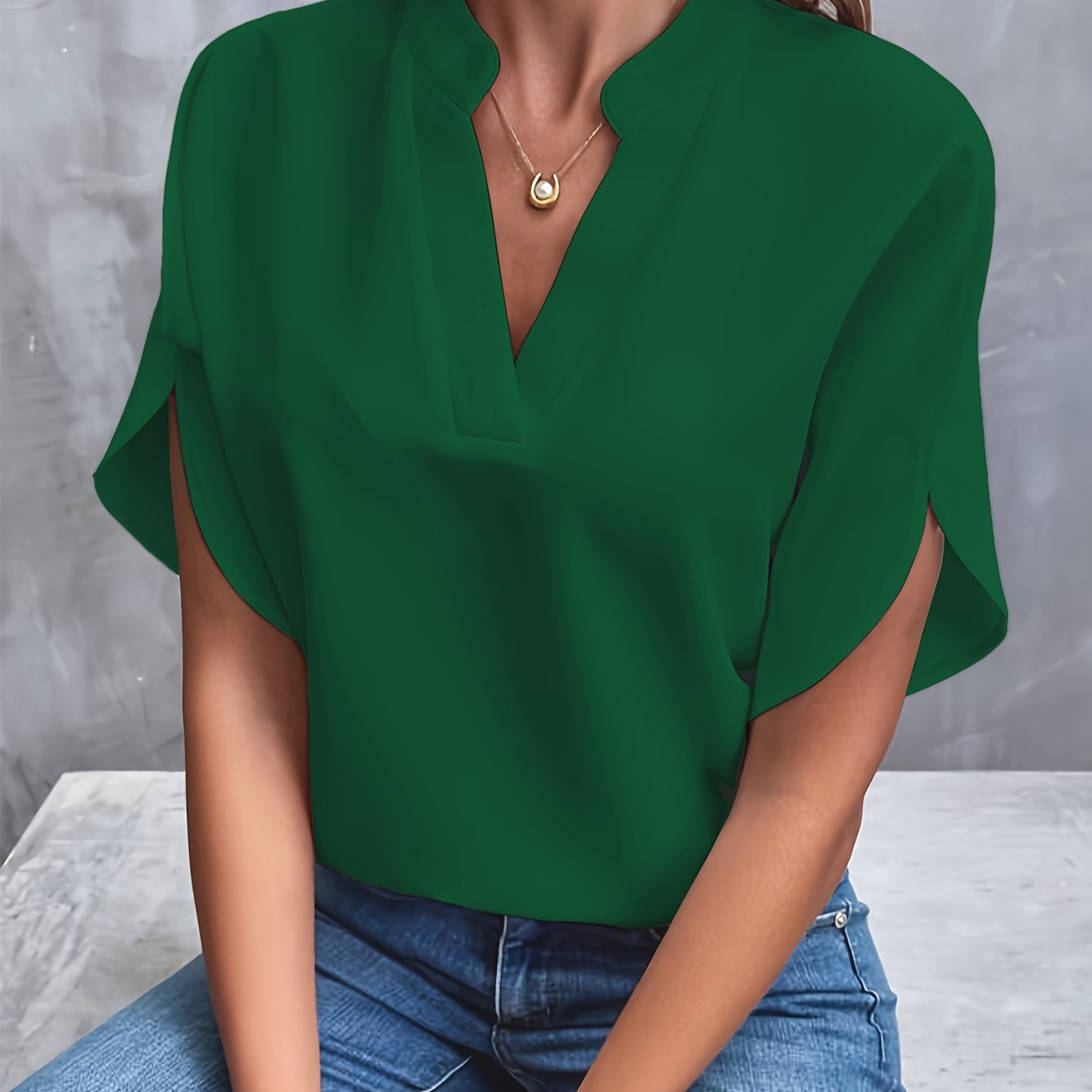 Hailey - Elegante Leichte Bluse für Damen