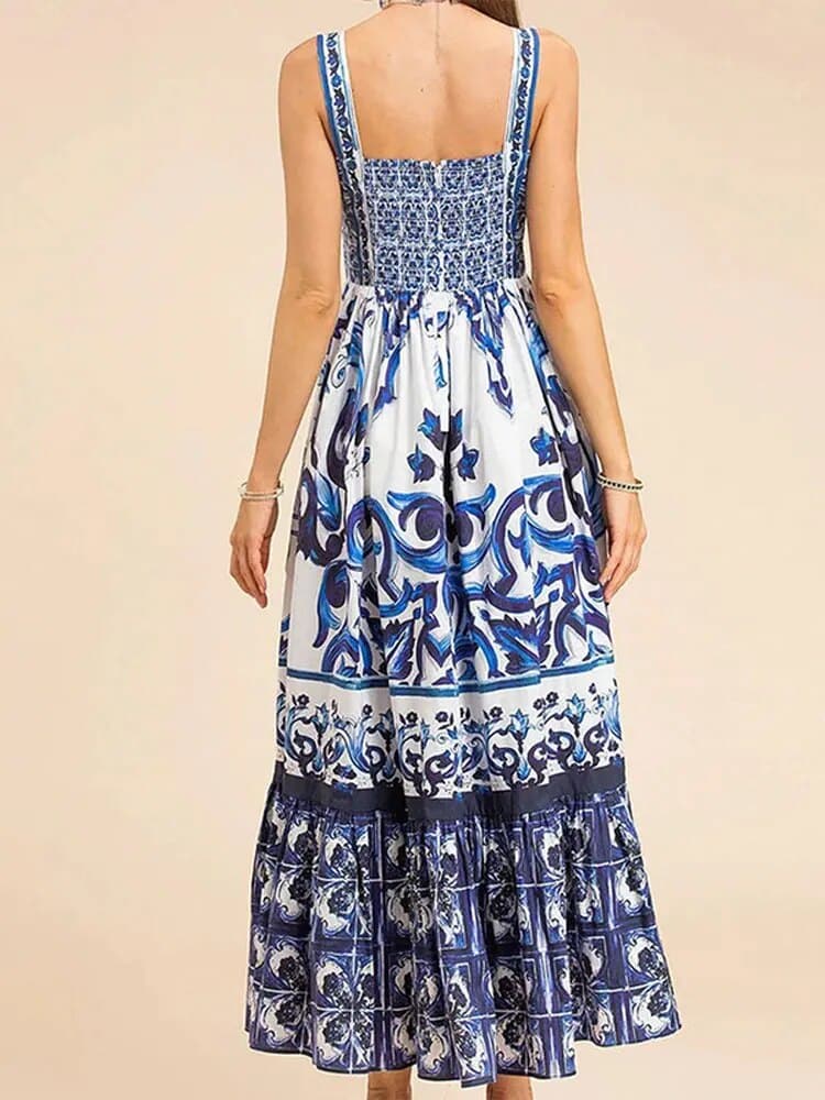Sienna | Maxikleid mit Fließendem Rock und Eleganter Silhouette für Frauen