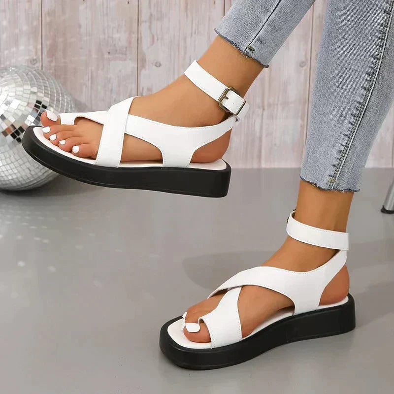 EMILY - Genuine Leather Ladies Sandals