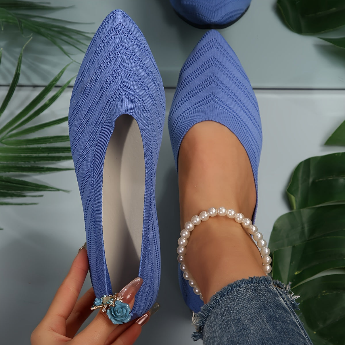 Violy | Damen Komfort-Flachschuhe