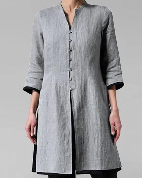 Livia | Leinentunika mit Eleganter Passform und Zeitlosem Design für Frauen