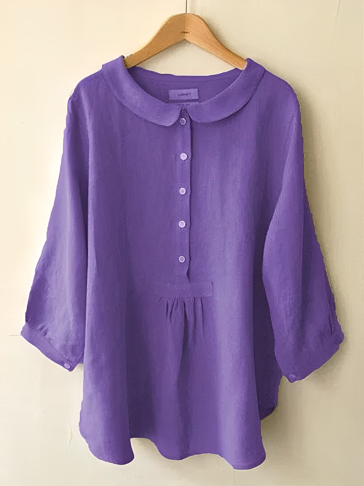 Soleil | Bluse mit Fließendem Stoff und Zeitloser Eleganz für Frauen