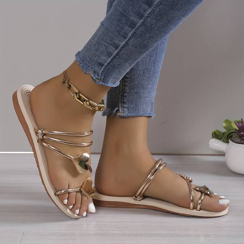 Livia | Sommersandalen mit Stilvollem Design und Bequemer Sohle für Frauen