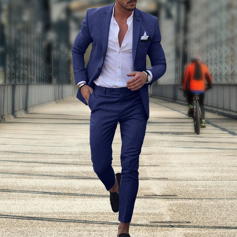 ROLF - SET BLAZER UND SCHMALE HOSE