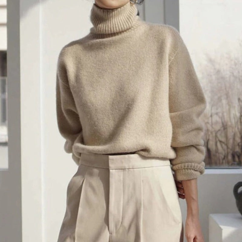Siena | Rollkragenpullover mit Kaschmirkomfort und Modernem Schnitt für Frauen