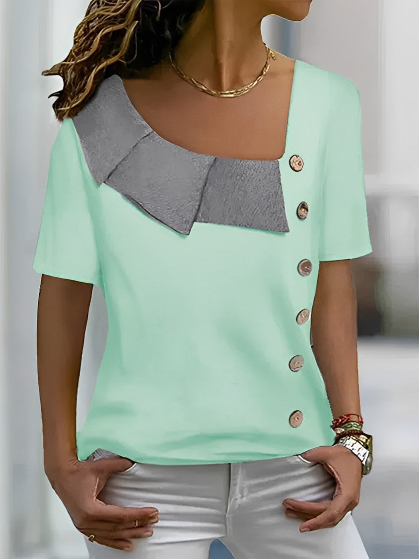 Amara | Bluse mit Atmungsaktivem Material und Modernem Design für Damen
