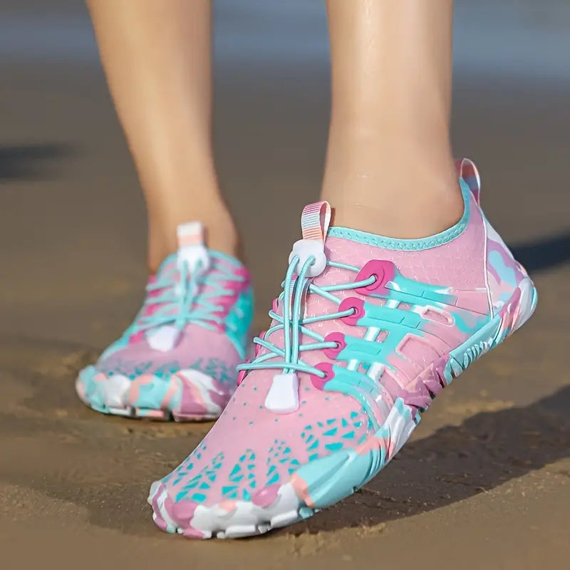 Rhiannon - Mädchen Barfußschuhe mit verstellbarem Riemen