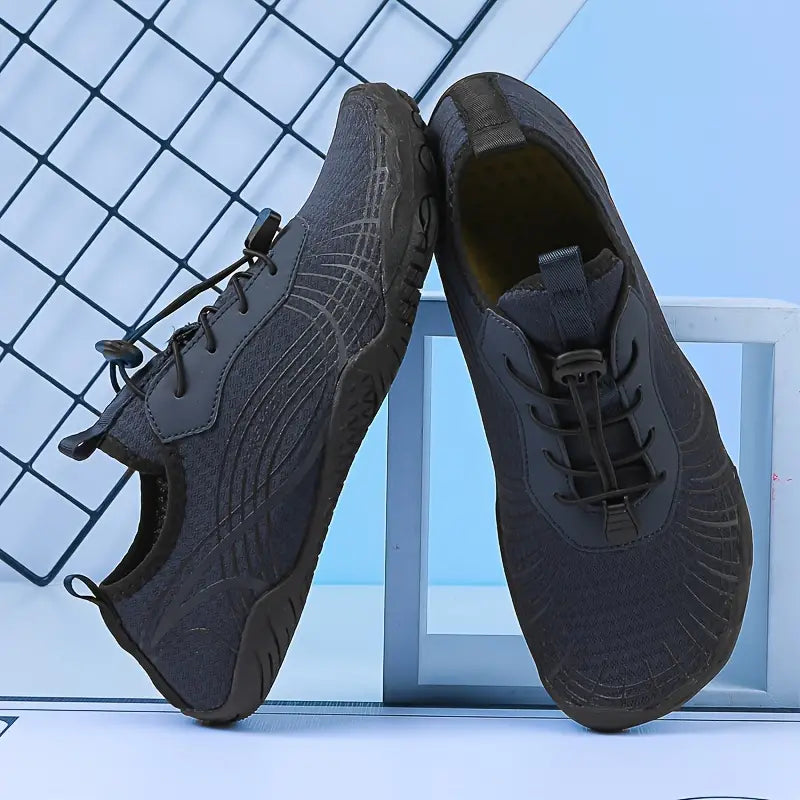 Jimmy - Barfußschuhe mit Verstellbarer Schnalle, Atmungsaktive, Schnell Trocknende, Rutschfeste Schuhe für Männer