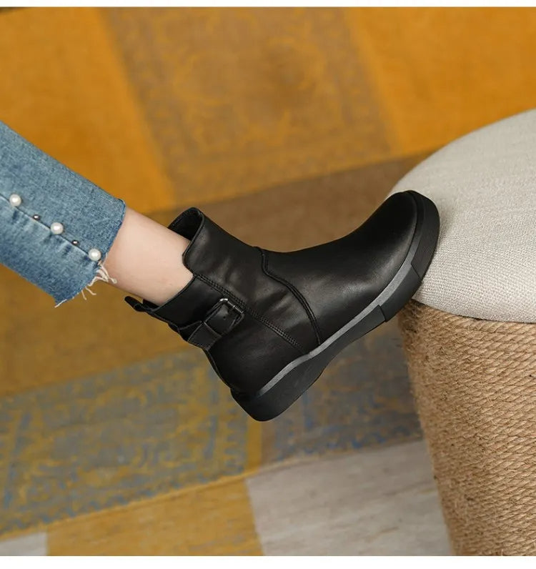 Hedwiga | Wasserdichte Damen Knöchel Stiefel