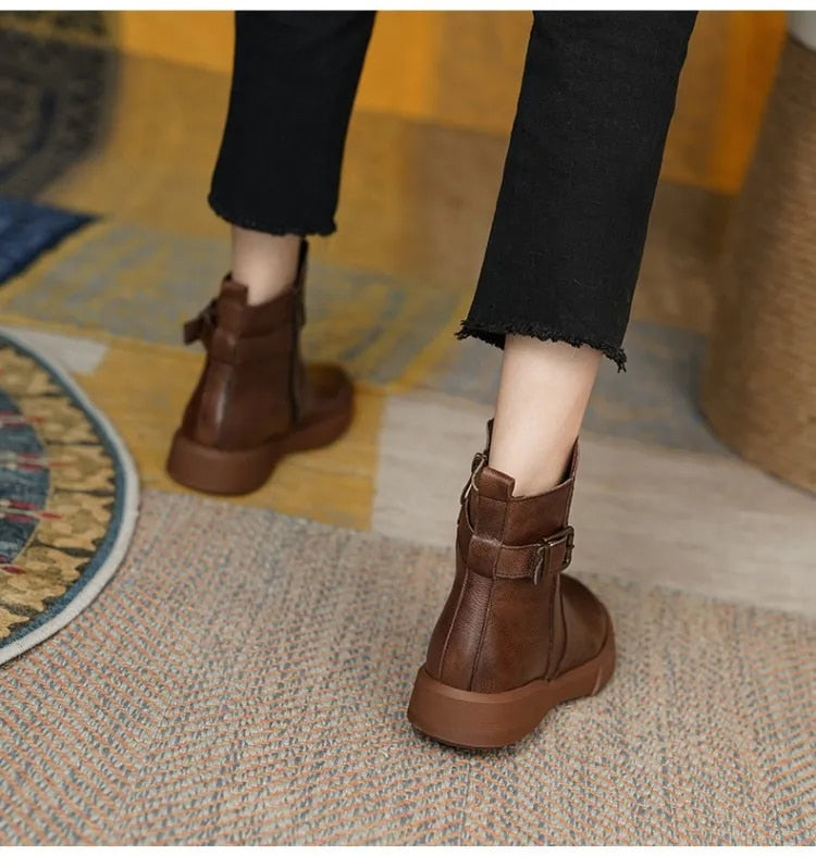 Hedwiga | Wasserdichte Damen Knöchel Stiefel
