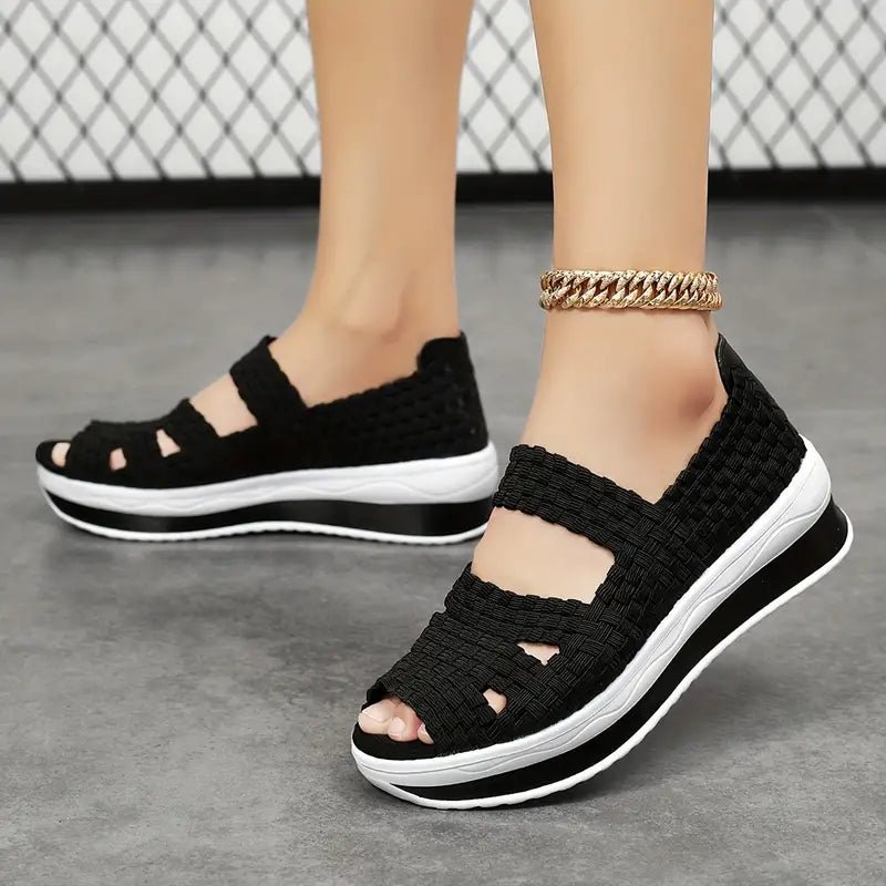 Helgi | Atmungsaktive Sommer Keilsandalen