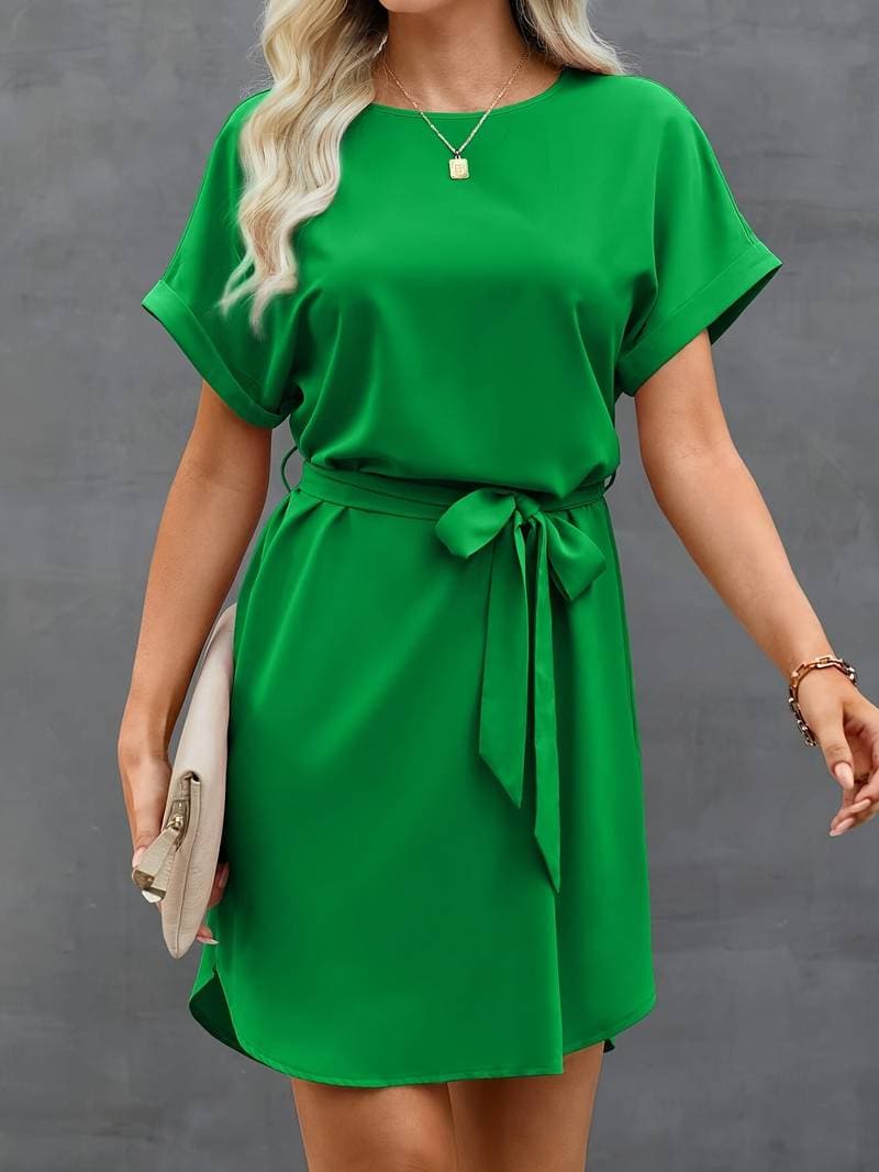 Livia | Tunika-Kleid mit Gürtel und Luftiger Silhouette für Frauen