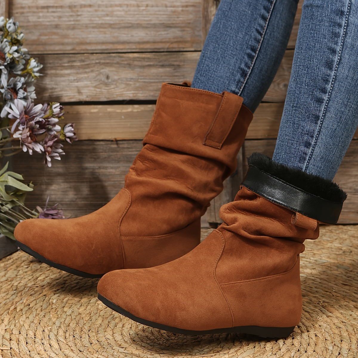 Myron | Weich gefütterte warme Stiefelette