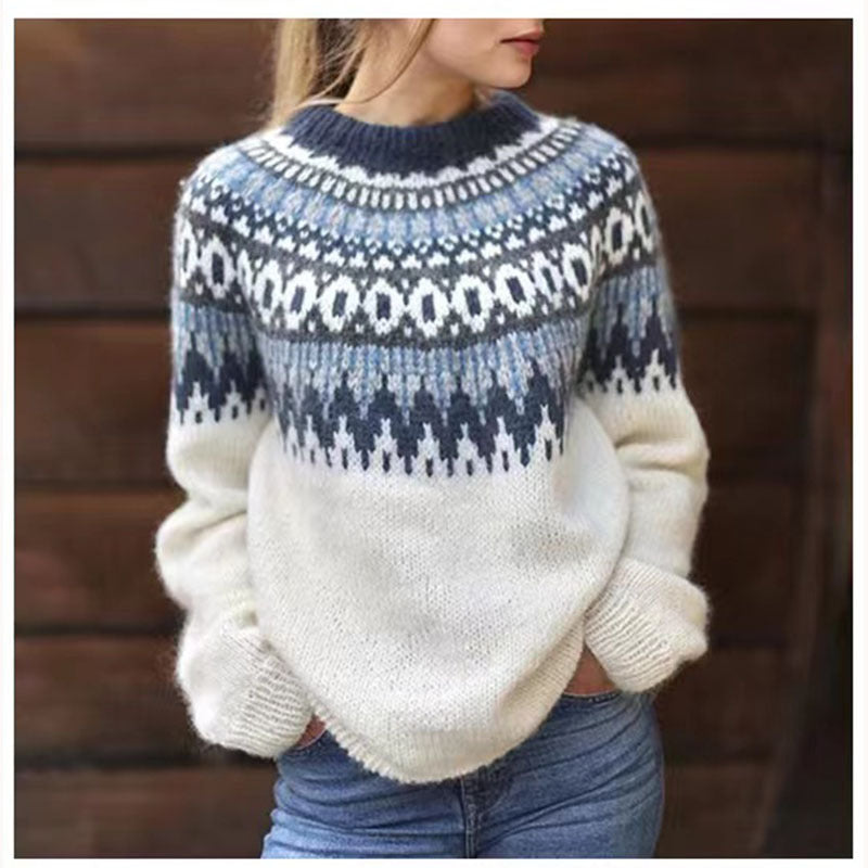 Anne – isländischer vintage-pullover
