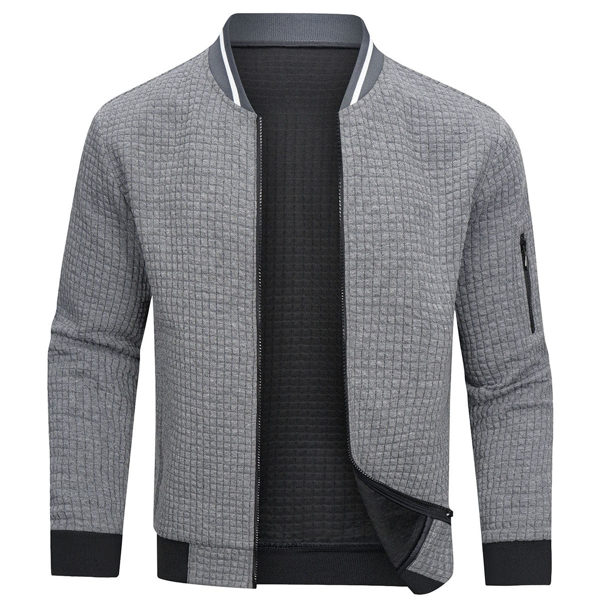 Lincoln - Unglaublich bequemer und warmer Pullover mit Zipper