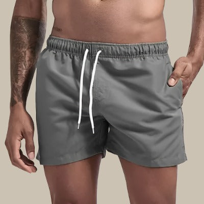 Steve - Premium-Schnelltrocknende Basic-Badehose in mittlerer Länge für Männer