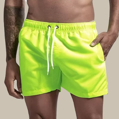 Steve - Premium-Schnelltrocknende Basic-Badehose in mittlerer Länge für Männer