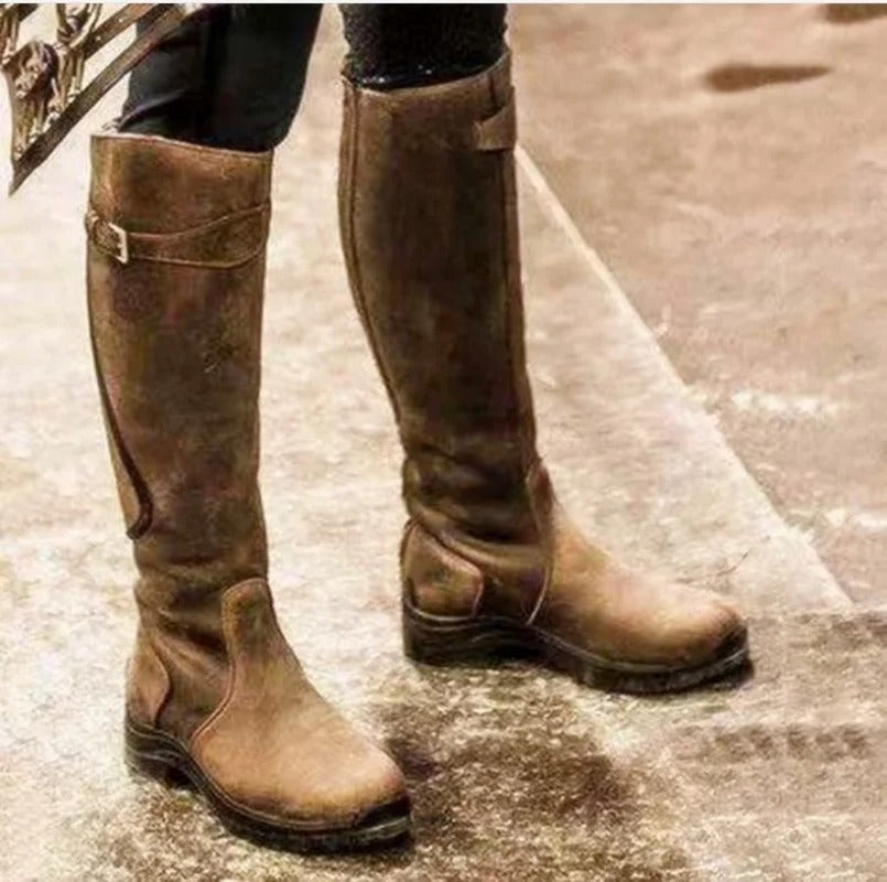Olive - Wasserdichte Stiefel für Damen