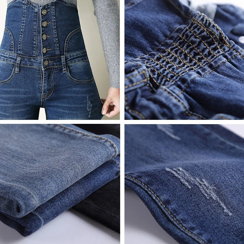 Zoe - Skinny Jeans mit hoher Taille für Frauen