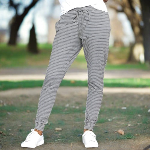 Seraphina | Baumwollhose mit Modischem Streifenmuster für Damen