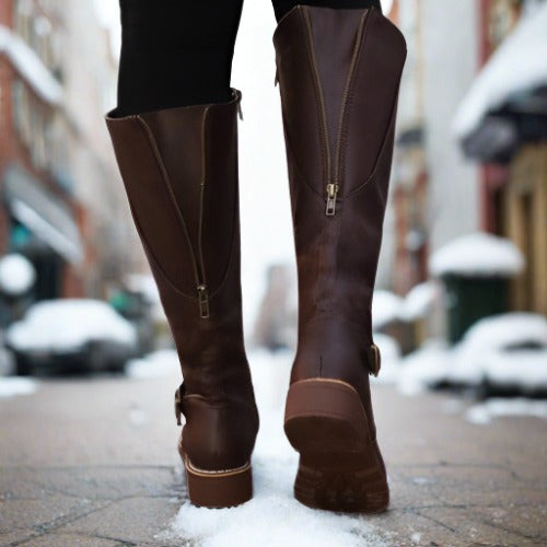 Violetta | Hohe Stiefel mit Elegantem Design und Praktischem Reißverschluss für Damen