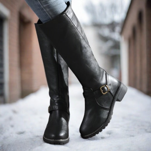 Violetta | Hohe Stiefel mit Elegantem Design und Praktischem Reißverschluss für Damen