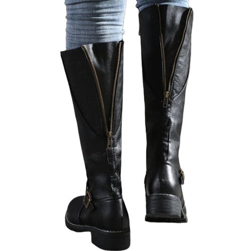 Violetta | Hohe Stiefel mit Elegantem Design und Praktischem Reißverschluss für Damen